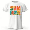 Sommer Neu Hochwertiges Reines Baumwoll T-Shirt Herren Locker Laufen Sport Kurzärmelig für Damen Modisches Bequemes Lässiges Oberteil