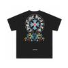 D61 2026 Summer New High Quality Cotton Round Neck Loose Large Size Men's and Women's T-shirt Couple T-shirt