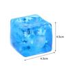 Snowflake Ice Cubes Slow Rising Sensory Fidget Toy Soft Ice Cubes Stress Relief Squeeze Toy Hand Exercise Calming Tool