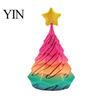 Christmas Tree Desktop Ornament Spiral Fidget Toy, 3D Printed Mini Xmas Stress Relief Cone Ornament, Toy for Desk Decoration