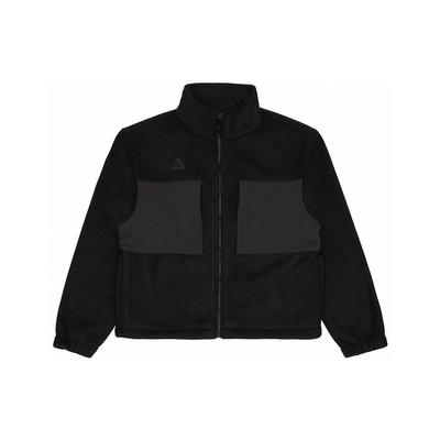 ACG Fleece Zip-Up Stand Collar Long-Sleeve Jacket Men Jackets Black BQ7198-011