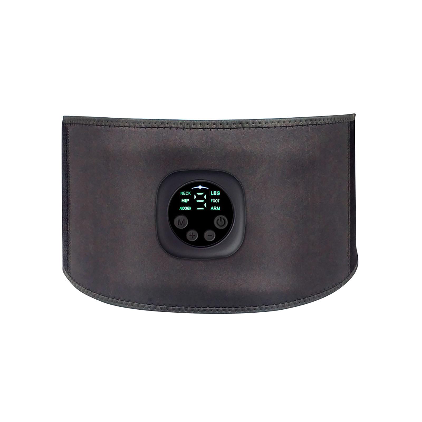 

Инструмент для фитнеса с поясом для брюшного пресса, Пластырь для мышц живота с поясом, Массаж, Оборудование для фитнеса, Метательная машина Black Technology One Size чёрный