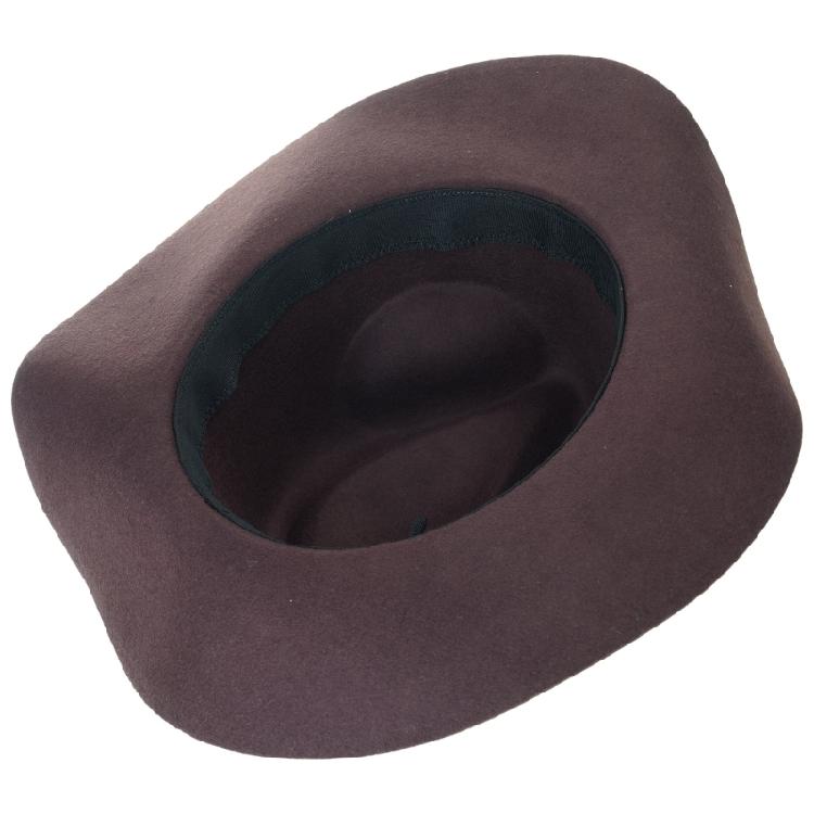 Elegant Homburg Top Hat Cowboy Costume for Outdoor Gatherings Activity