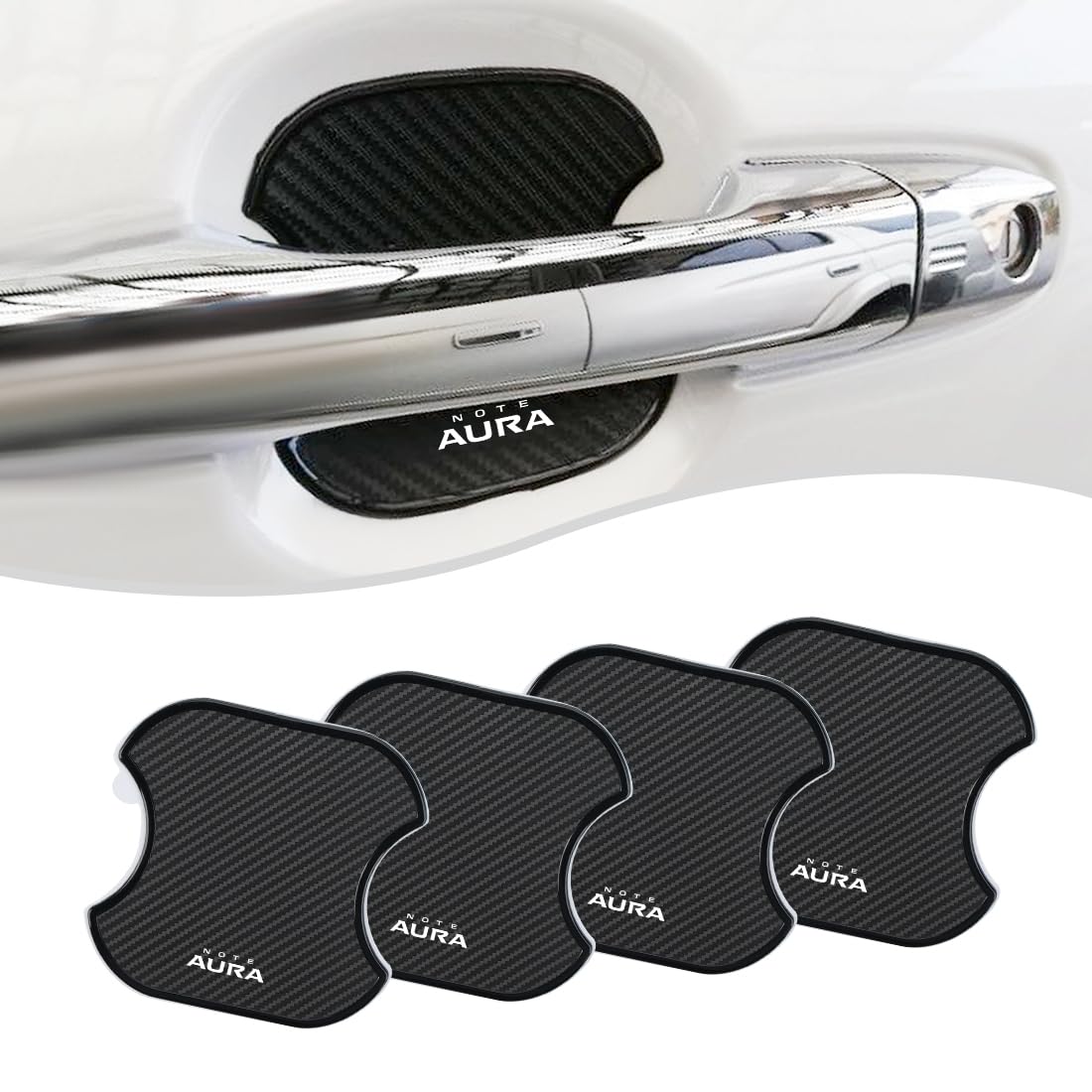 Note Aura Applicable Improved Tape Door Handle Protector Strong Adhesive note aura applied