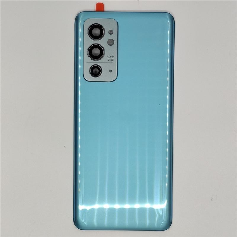 A+++ Glass Battery Cover For OnePlus 9RT Hard Back Door Lid Rear Housing Panel + Adhesive + Camera Lens
