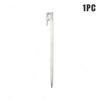 6 Peças Estacas de Barraca de Acampamento Estacas de Tenda de Dossel 28cm Aço Inoxidável Pregos de Solo de Jardim Acessórios para Tendas de Praia Hamaca Trampolim
