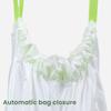 7 Pcs Cat Litter Bag 7-Day Sifting Litter Bag Tear Resistant Pet Waste Bag with Drawstring Leakproof Heavy Duty Liners for Most Litter Boxes