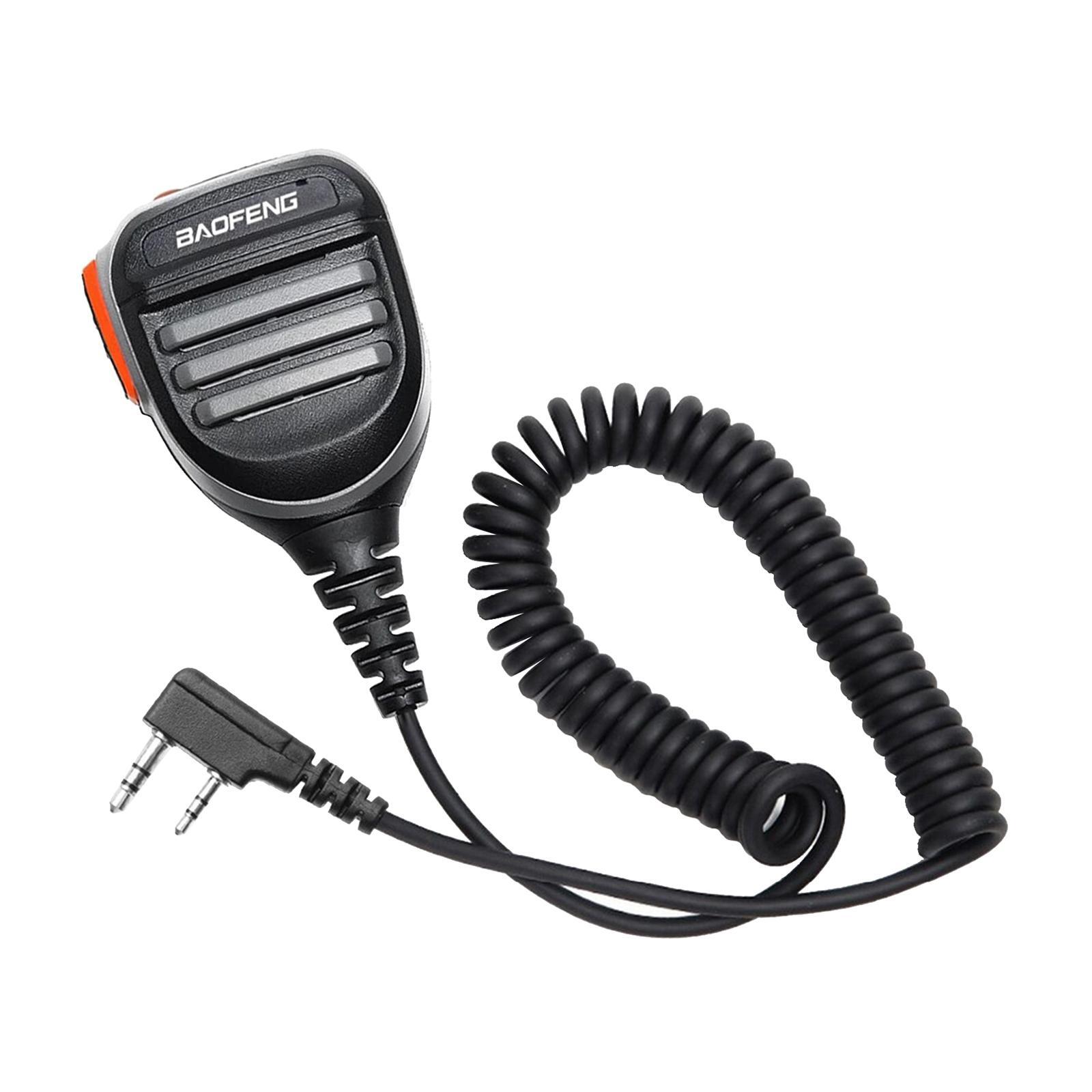 

Walkie Talkie BF-780 2 Pin PTT Speaker Mic for Quansheng UV-K5 K6 Baofeng UV-5R BF-888S UV-5RH 21 17 PRO HAM Radio