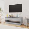TV Stand In Grey Sonoma 102 X 41 X 44 Cm Particleboard