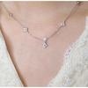 New Arrival Four-leaf Clover Seven-flower Necklace for Women Elegantaccessible Luxuryclassysensecasual Clavicle Chain