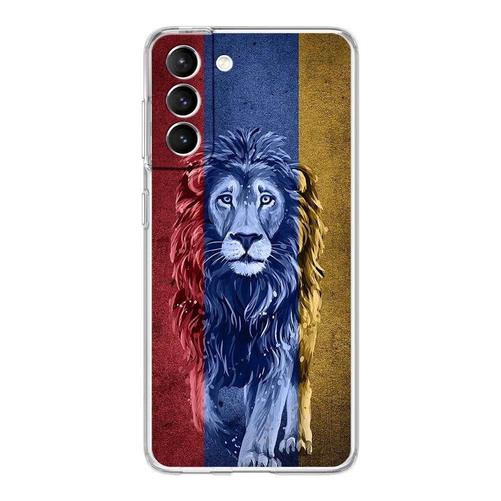 Armenia Armenian Flag Clear Silicone Phone Case For Samsung Galaxy S23 S22 5G S20 Ultra S21 FE 5G S10E S9 S8 S10 Plus Soft Cover
