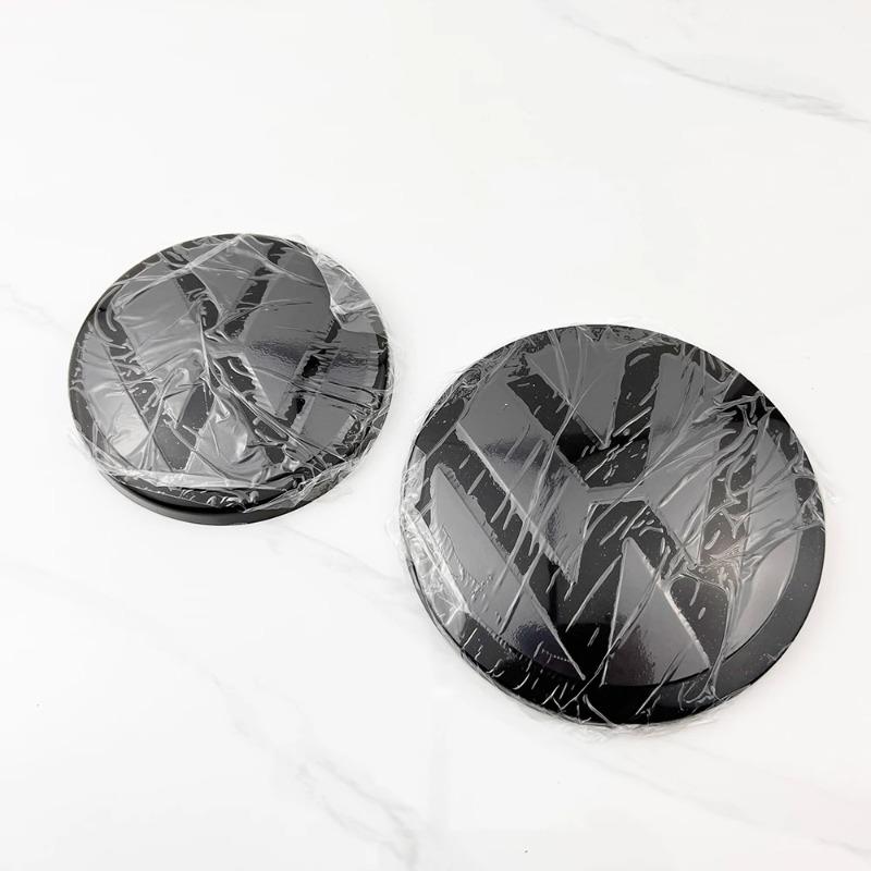 HIJK1 Car Modification Logo Sticker Not Affect ACC Front Rear Emblem Badges Cover For VW Volkswagen Golf MK6 MK7 MK7.5 MK8 2010-2024