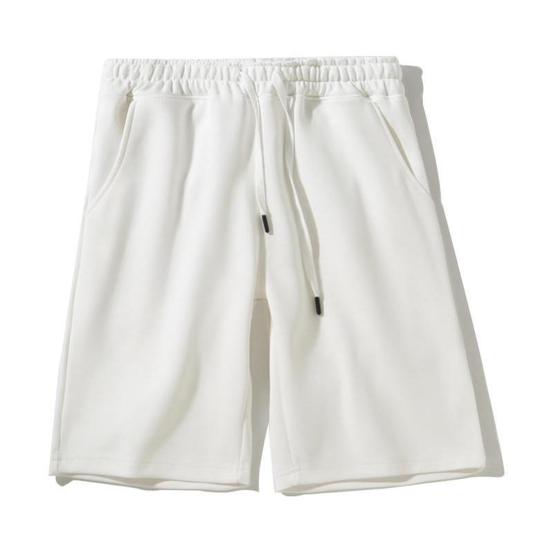 Summer Loose Sports Shorts, Casual Fashion Plus Size Elastic Waist, Lace-up Five-point Pants, Unisex