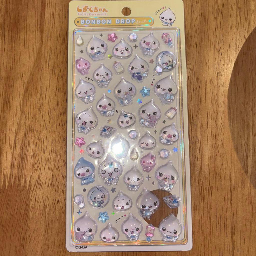 Shizuku-chan Bonbon Drop Seal Mirumiru-chan Genuine Product