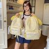 Schoolbag Korean Ins College Wind Polka Dot Premium Sense School Bag Niche Student Cute Backpack Junior High School New Backpack