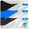 YAMANMAN [Supervised by a Physical Therapist] Gel Cushion, Chair Cushion, Seat Cushion, Honeycomb Structure, Zero Gravity Cushion, Pressure Distributi