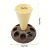 Piping Bag Nozzles Storage Rack Stand with 8 Slots Scalable Bracket Baking Accessories Holder Cake Decorating Pastry Bag Set