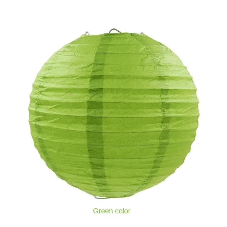 4inch 10cm Chinese Paper Lantern Hanging Ball Lanterns for Birthday Wedding Baby Shower Art Class Home Indoor Party Supplies