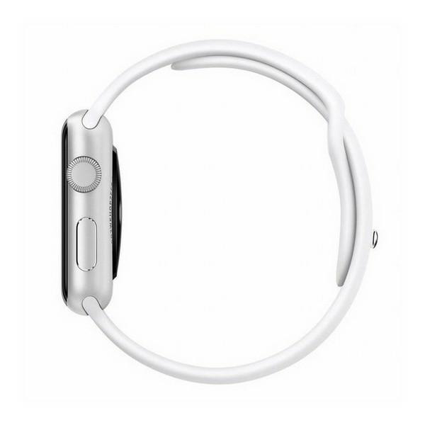 Correa para Apple Watch 42mm Mercury de Silicona Blanca
