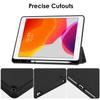 Shockproof for iPad Case 2025 for iPad Air 7 6 5 Pro 11th Generation Soft Cover with Pencil Slot