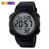 Skmei Herresportsklokker Utendørs digitalklokke LED-bakgrunnsbelysning Big Dial Running Chrono vanntette armbåndsur
