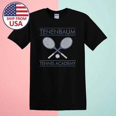 Tenenbaum Tennis Academy Hommes Noir Taille S-5XL
