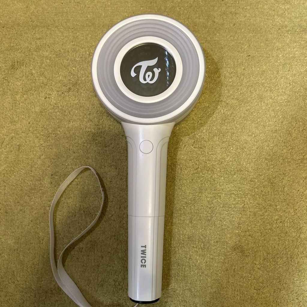 [USED] TWICE White Light Stick with Instruction Manual