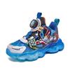 Scarpe stile giovanile Scarpe da corsa luminose per ragazzi Bambini Età 4-16 Sneakers in rete traspirante con fibbia rotante Leggere Antiscivolo Outdoor