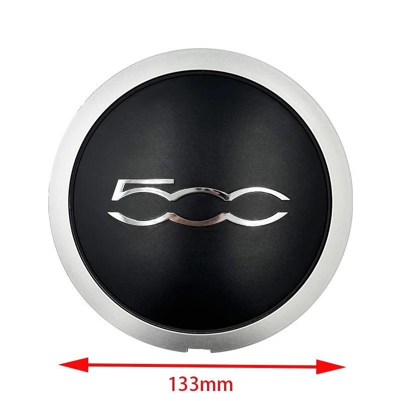 Krytka náboje kola 133mm Samolepka s emblémem Příslušenství Pro Fiat Abarth 500 Tipo FR Panda Argo Punto Doblo Pulse Stilo Palio Pondo