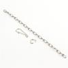 Stainless Steel Lift Chain with Hook and Rings Stainless Steel Flush Flapper Chain for Most Modern Toilets Easy to Use