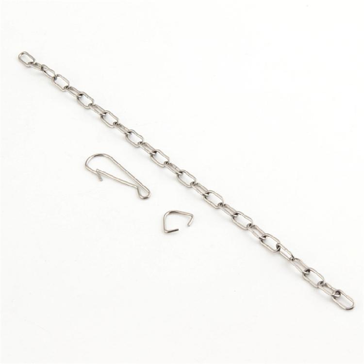 Stainless Steel Lift Chain with Hook and Rings Stainless Steel Flush Flapper Chain for Most Modern Toilets Easy to Use