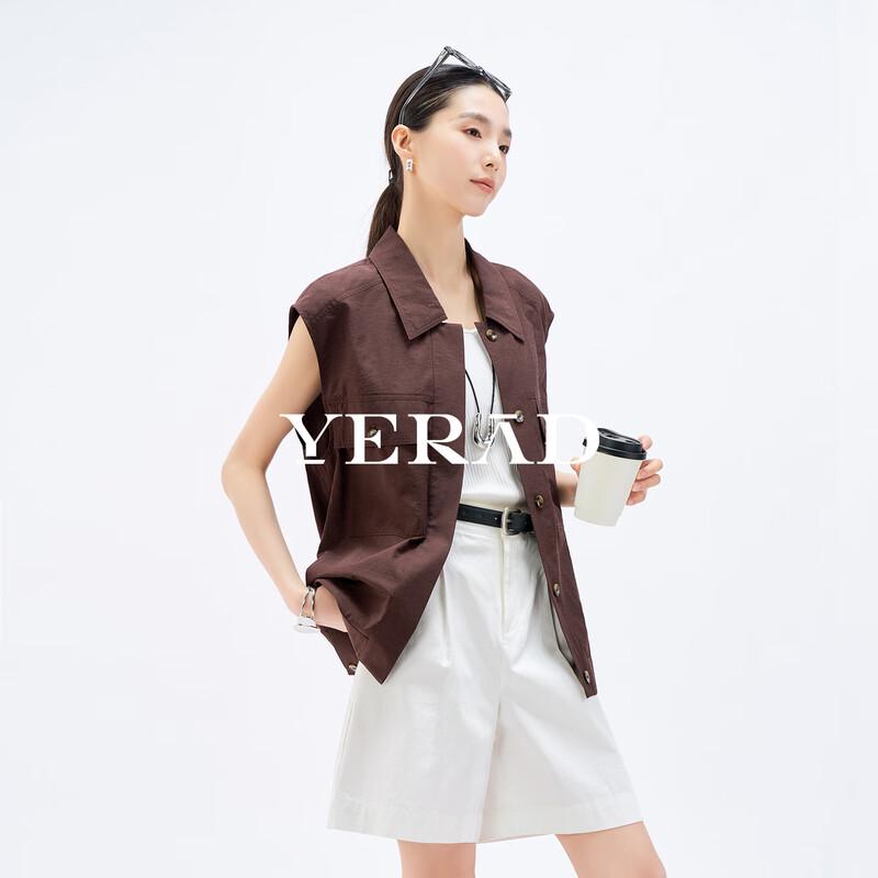 YERAD Relaxed Fit Sleeveless Workwear Vest L