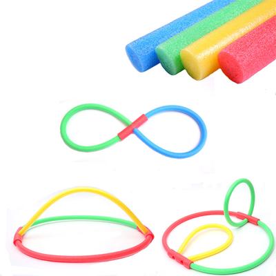 Nouilles de piscine en mousse solide, flexibles et colorées, aide au flotteur d'eau de natation, nouilles Woggle