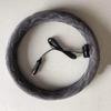 12v Auto Car Heater Steering Wheel Covers Heated Charger Lighter Warm