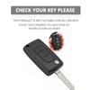 Silicone Car Key Case Soft Remote Cover Protector for Citroen C2 C3 C4 C5 C6 Xsara Berlingo for Peugeot 207 307 308 407 607 807