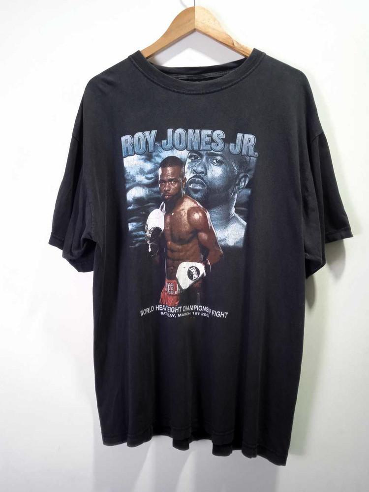 Roy Jones Jr. Boxing Fight Boxing Cotton Adult T-Shirt 8D531 Unisex T-Shirt S