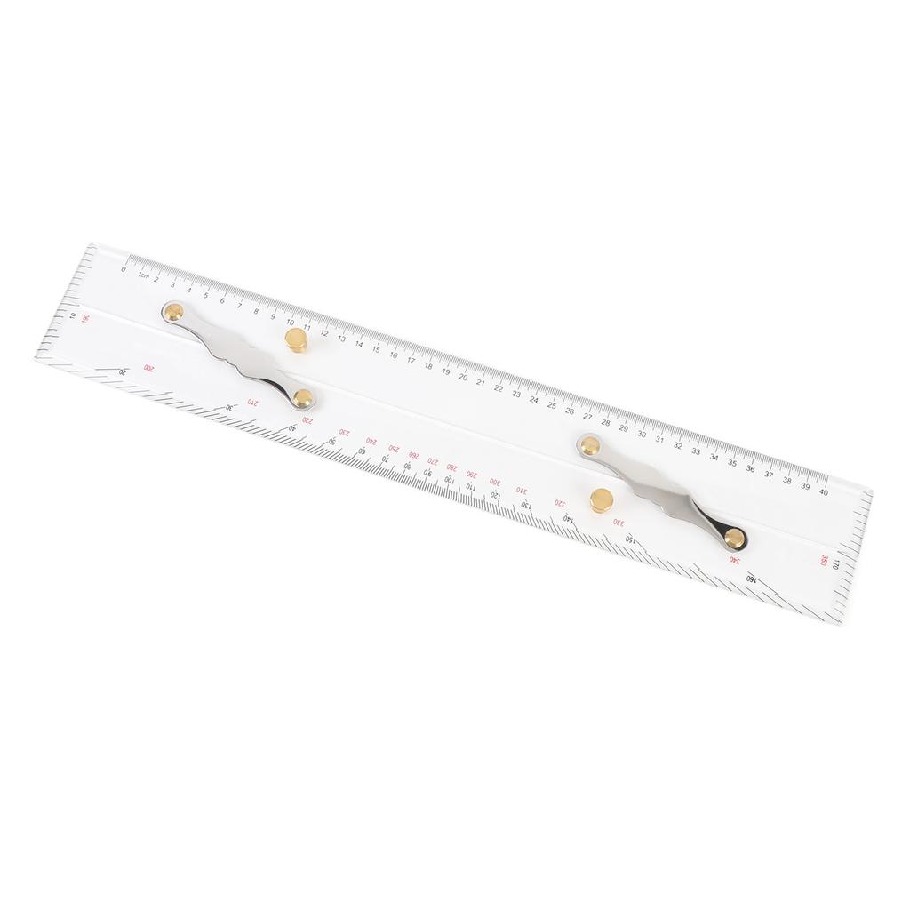 450mm Marine Navigation Parallel Ruler High Transparency Acrylic Nautical Sea Chart Plotting Tool