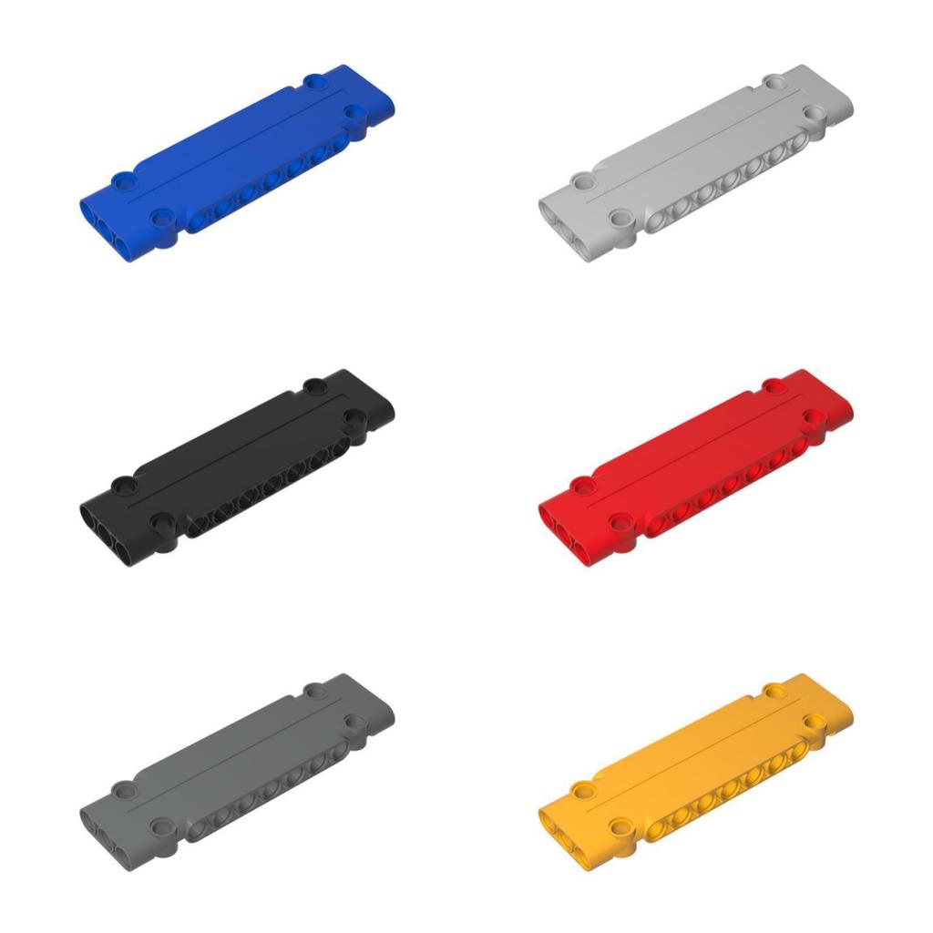 Non-Toxic 10Pcs Assembles 15458 1X3X11 Panel Building Blocks Brick High-Tech Parts Toys For Children Gifts