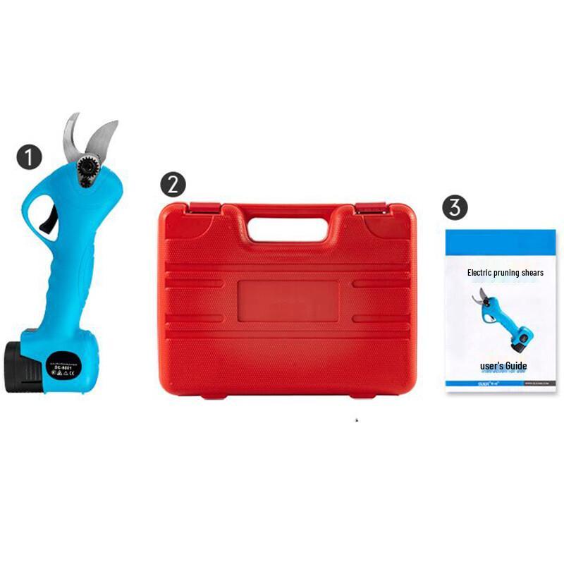 Kaidelong Cordless Electric Pruning Shears CN plug (adapter included) Metal & Engineering Plastic Build