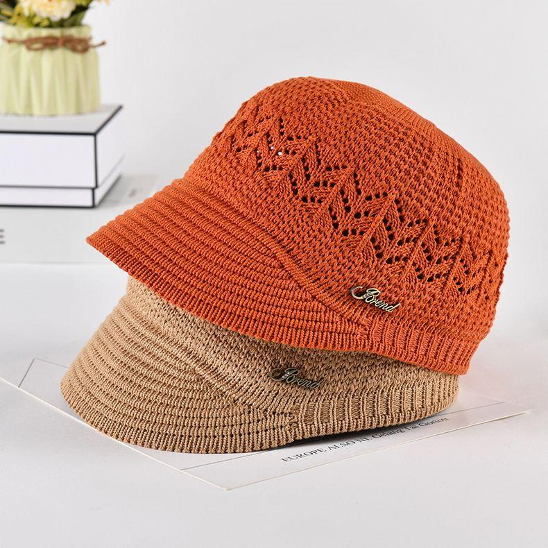Summer New Style Versatile Fashionable Breathable Sunshade, Head Cover Women's Hat Ice Silk Duck Tongue Hat