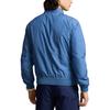 Polo Ralph Lauren Veste Homme Manches Longues Zippée Broderie Logo Col Polo Couleur Unie Vestes Bleu MNPOOTW16021331-400