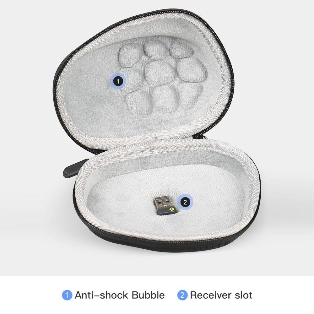 EVA Carrying Case Shockproof Mouse Package Box Protective Cover for Logitech MX Master 4 Office