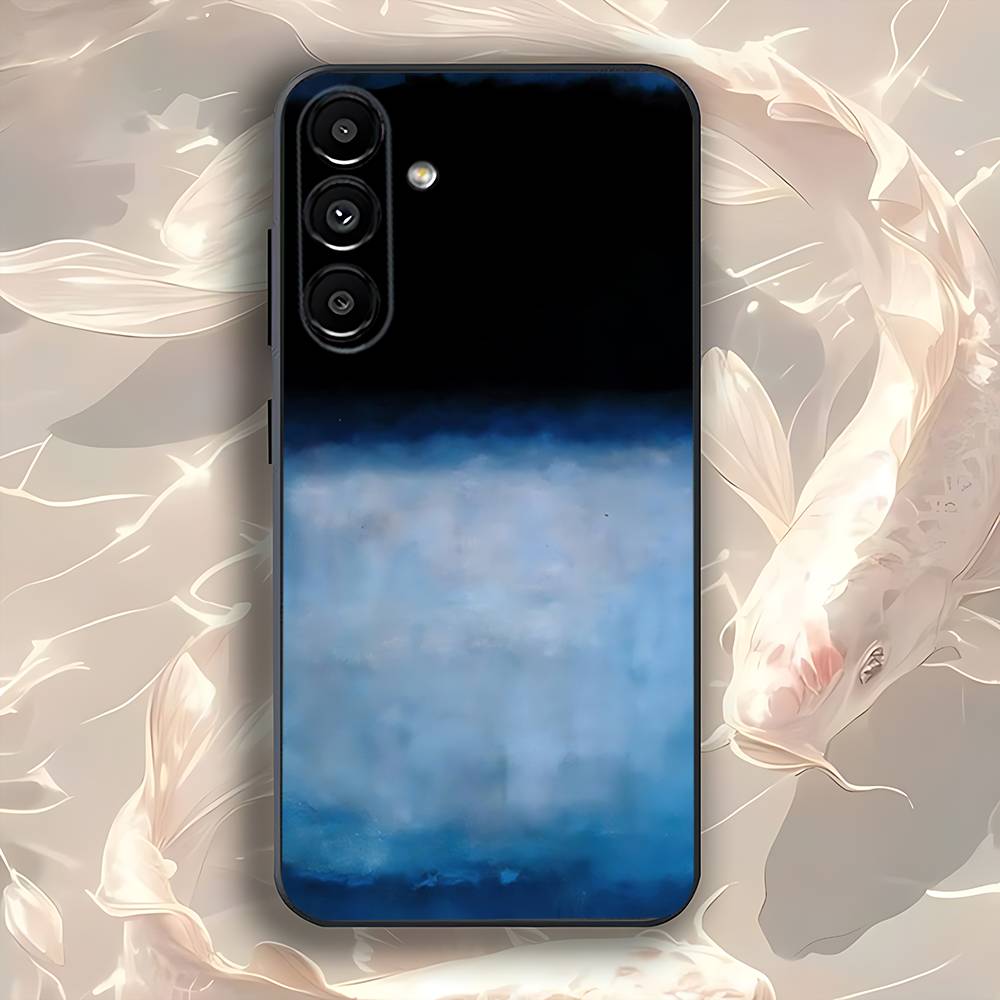 

Mark R-Rothko Art For Samsung Galaxy A73,31,32,72,41,53,52,71,22,5G,Note,J7,8,9 Soft Black Phone Case SamsungA51
