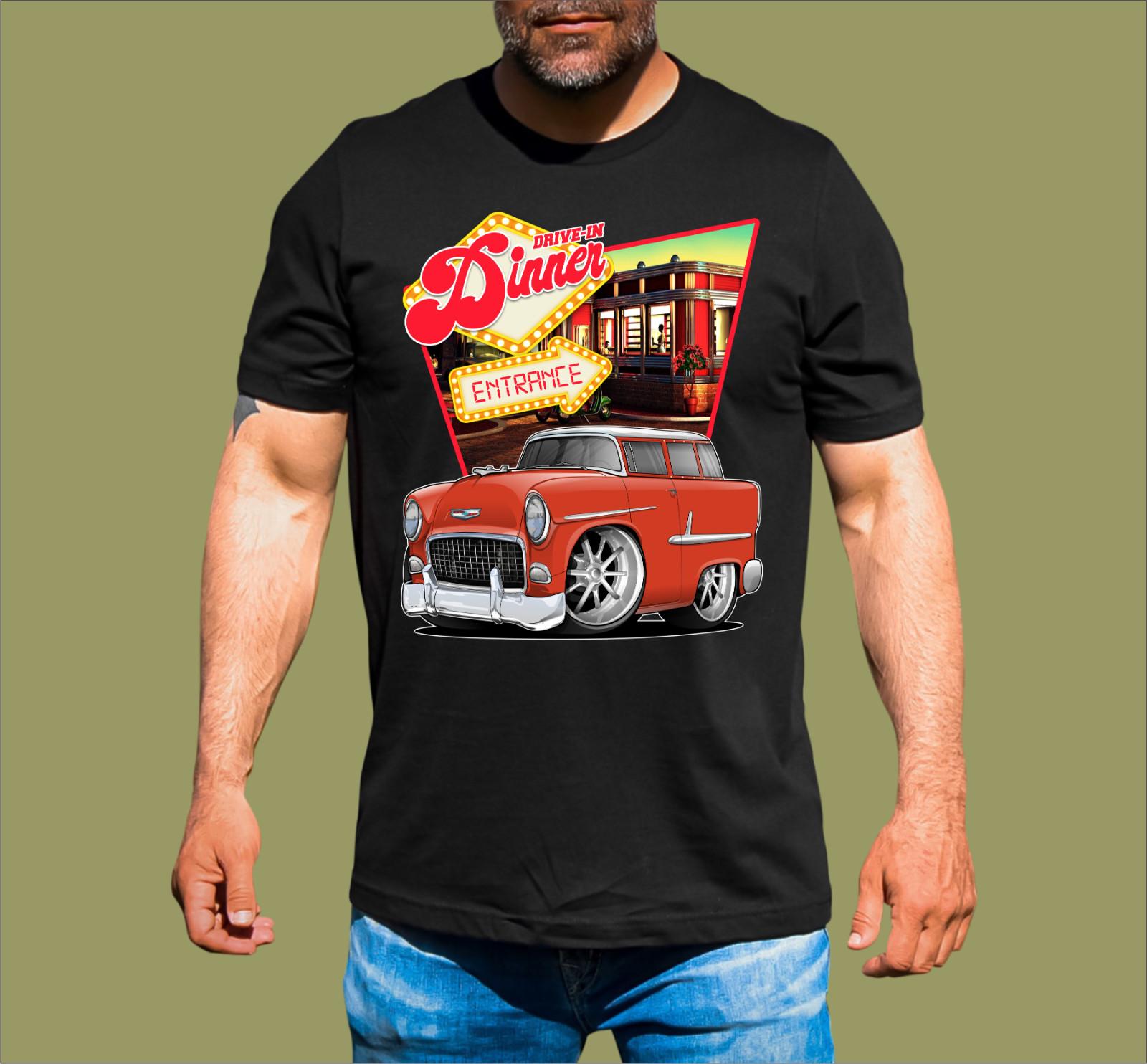 DRIVE IN DINER CHEV T-SHIRT XXXXL