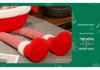 Christmas Santa Plush Doll & Throw Pillow Gift for Kids