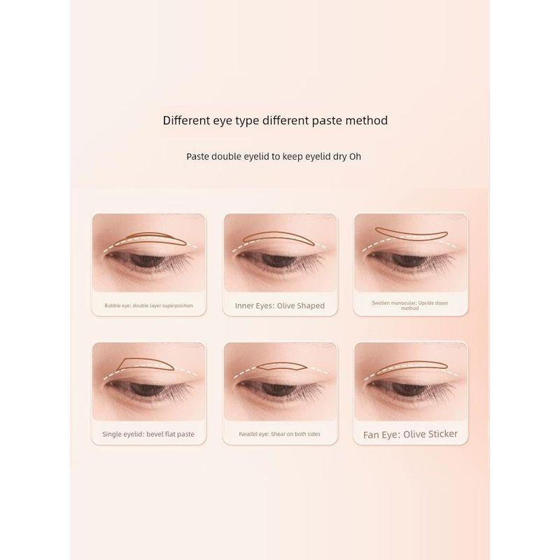 AKF Super Invisible Beauty Olive Double Eyelid Stickers