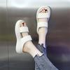 New Style Thick-soled Loafers with Open Toe, Soft-bottomed Beach Shoes, Casual Sandals Devotion