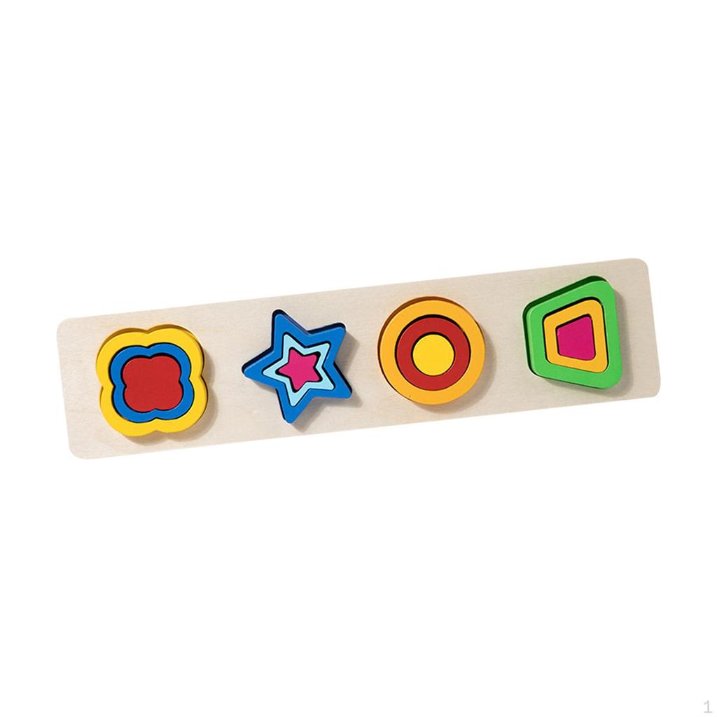 Color Matching Sorting Board Teaching Aids Basic Skills Educational Toy Learning Puzzle Toys for 4 5