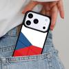 Czech Republic Flag Phone Case for iPhone 16e 15 14 13 12 17 Pro Max Plus Air 17pro Cover Coque