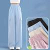 Girls Wide Leg Pants Children's Ice Silk Trousers Anti Mosquito Pants Teen Sports Style Clothing Kids Streetwear Cargo Pant